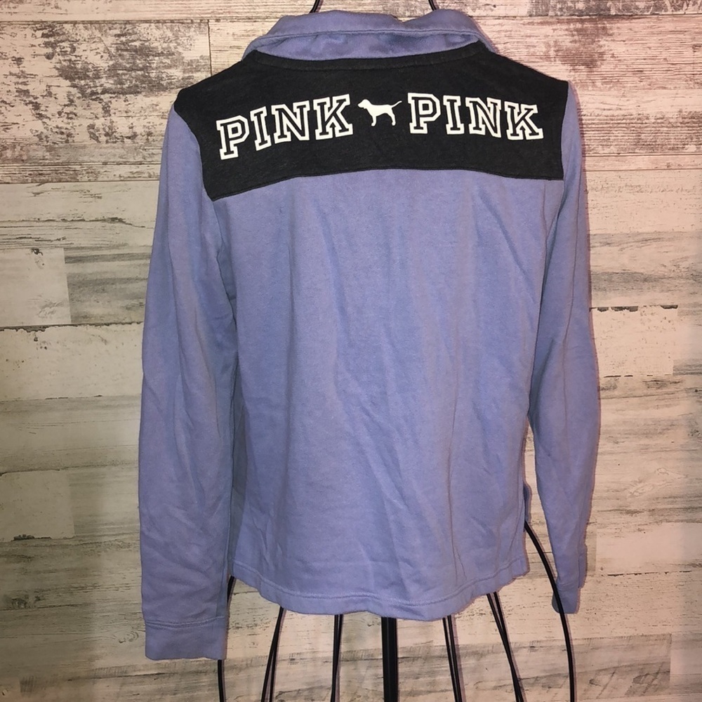 PINK Victoria’s Secret quarter zip sweatshirt lavender purple sweatshirt XS​​​​